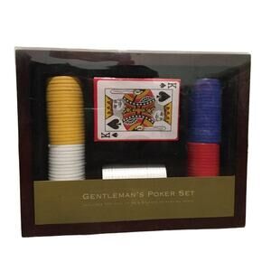 Gentleman's Poker set